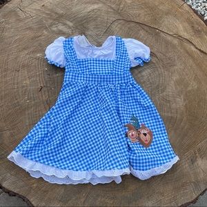Toddler 3-4 year wizard of oz Dorothy dress